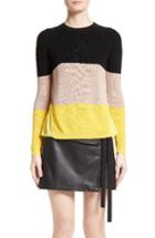 Women's N?21 Stripe Cotton & Silk Sweater