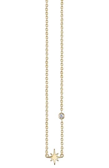 Women's Shy By Sydney Evan Starburst Diamond Necklace