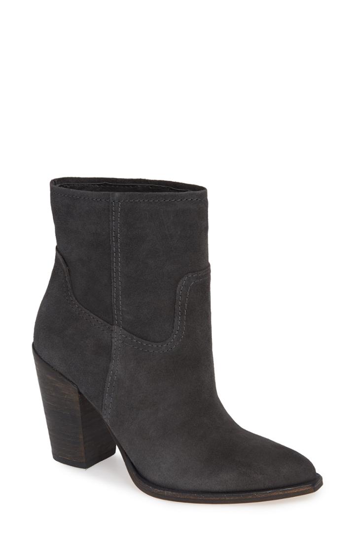Women's Dolce Vita Kelani Slouchy Western Bootie .5 M - Grey