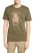 Men's Hurley Lords Of Froth Graphic T-shirt - Green