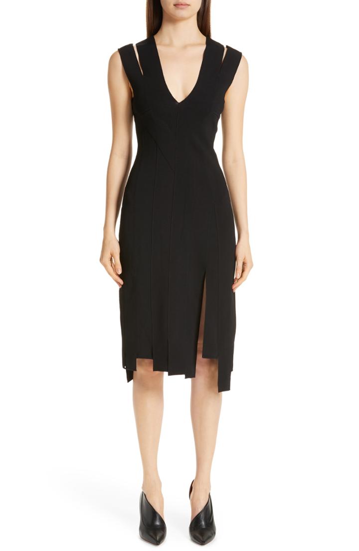 Women's Altuzarra Carwash Hem Dress - Black