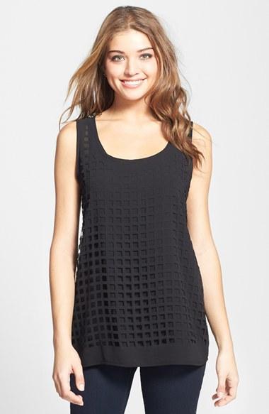 Mod.lusive By Bobeau Laser Cut Tank (nordstrom Exclusive)