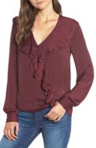 Women's Calvin Klein 205w39nyc Removable Sleeve Blouse Us / 42 It - Purple