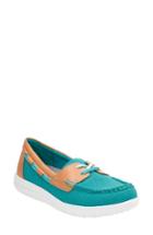 Women's Clarks Jocolin Vista Flat M - Blue