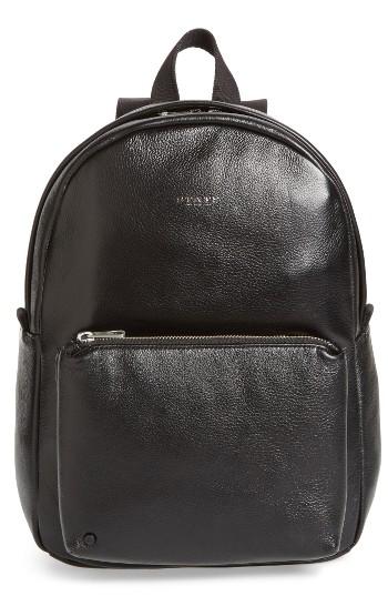 State Bags Greenwood Mini Lorimer Leather Backpack - Black