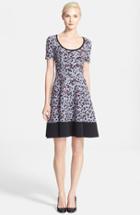 Women's Kate Spade New York 'cyber Cheetah' Sweater Dress
