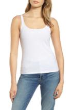 Women's 7 For All Mankind Rib Knit Tank Top - White