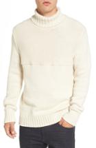 Men's French Connection Ribbed Turtleneck Sweater - None