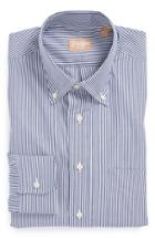 Men's Gitman Regular Fit Bengal Stripe Cotton Broadcloth Button Down Dress Shirt