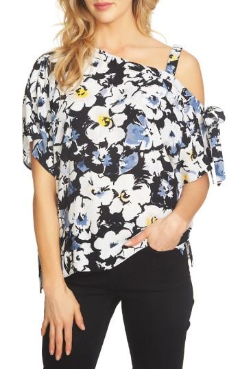 Women's 1.state Tie Sleeve One-shoulder Top - Ivory