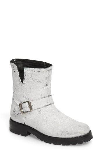 Women's Frye Natalie Engineer Boot .5 M - White