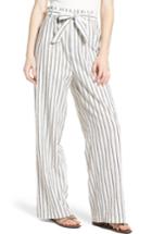 Women's Ten Sixty Sherman Paper Bag Linen & Cotton Pants - Ivory