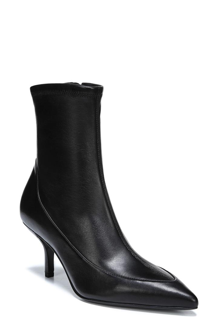 Women's Diane Von Furstenberg Morgan Pointy Toe Bootie M - Black