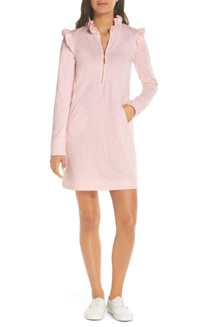 Women's Lilly Pulitzer Skipper Upf 50+ Shift Dress - Pink