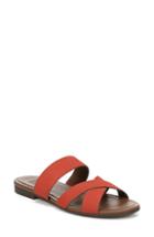Women's Naturalizer Treasure Slide Sandal M - Orange