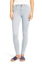 Women's Parker Smith Ava Railroad Stripe Skinny Jeans - Blue