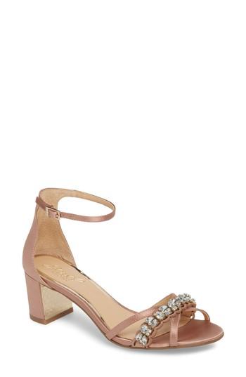 Women's Jewel Badgley Mischka Giona Sandal M - Pink