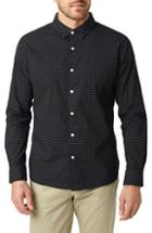 Men's 7 Diamonds Fashion Nugget Slim Fit Sport Shirt - Black