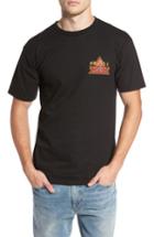 Men's O'neill Metal Madness Graphic T-shirt, Size - Black
