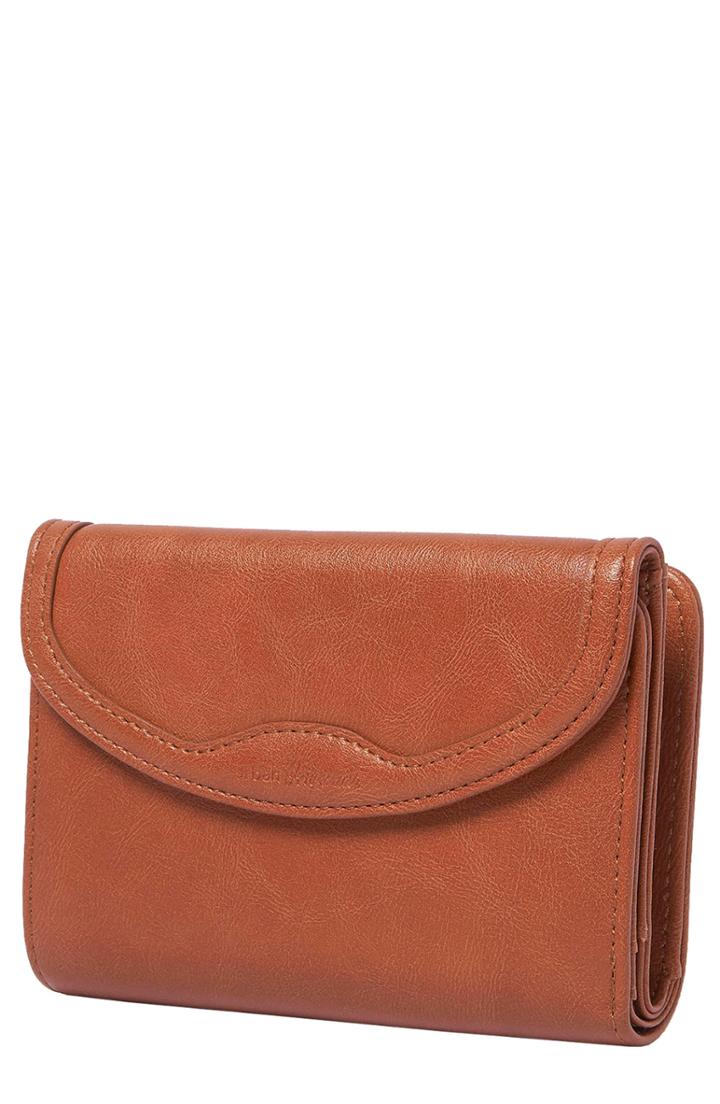 Urban Originals Queen Bee Vegan Leather Wallet - Brown