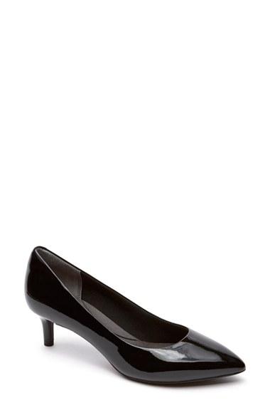 Women's Rockport 'total Motion Kalila' Pump .5 M - Black