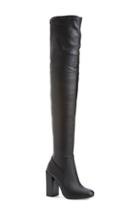 Women's Jeffrey Campbell 'perouze' Over The Knee Boot M - Black