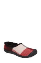 Women's Keen Howser Round Toe Wool Slip-on .5 M - Red