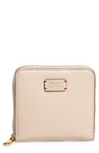 Women's Frances Valentine Small Roosevelt Calfskin Leather Wallet - White