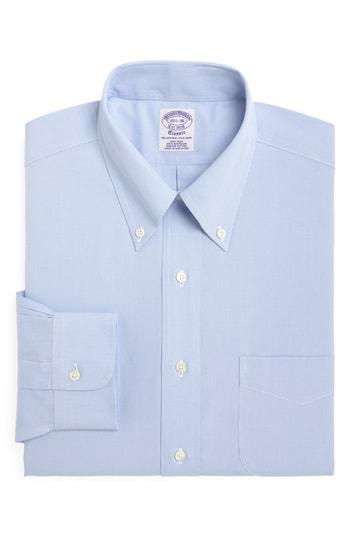 Men's Brooks Brothers Classic Fit Houndstooth Dress Shirt
