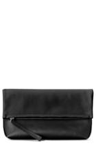 Shinola Birdy Leather Foldover Clutch -