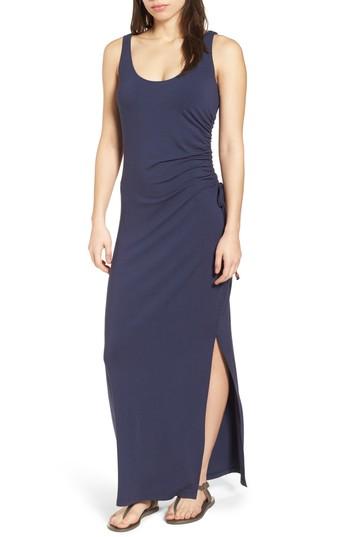 Women's Tommy Bahama Tambour Shirred Maxi Dress - Blue