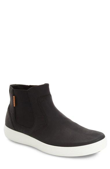 Men's Ecco Soft 7 Chelsea Boot -8.5us / 42eu - Black