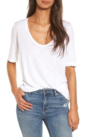 Women's Amour Vert Matty Tee - White