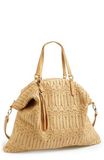Poverty Flats By Rian Woven Tote Natural
