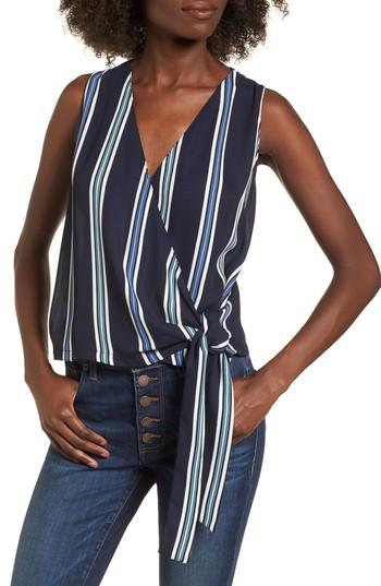 Women's Wrap Tank - Blue