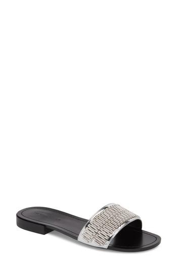 Women's Kendall + Kylie Kennedy Slide Sandal .5 M - Metallic