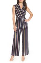 Women's Chelsea28 Faux Wrap Jumpsuit - Blue