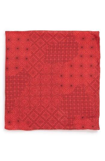 Edit By The Tie Bar Linen Pocket Square (nordstrom