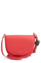 Estella Bartlett Loman Faux Leather Saddle Bag - Red