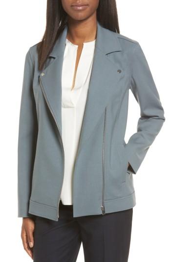 Women's Classiques Entier Wool Blend Moto Jacket