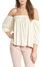 Women's Ella Moss Gionna Off The Shoulder Top - Ivory
