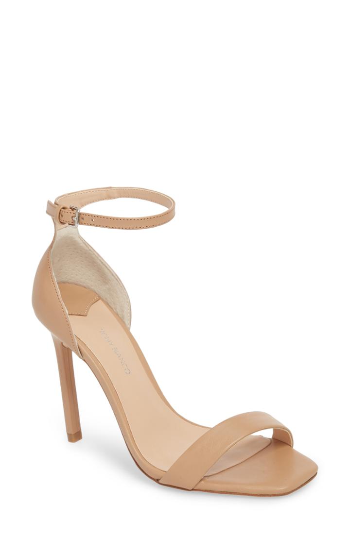 Women's Tony Bianco Sacha Ankle Strap Sandal .5 M - Beige