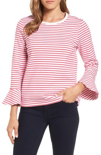 Women's Draper James Sadler Stripe Tee - Pink