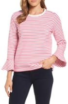 Women's Draper James Sadler Stripe Tee - Pink
