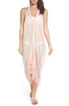 Women's Pool To Party Halter Cover-up Dress, Size - Coral