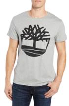 Men's Timberland Core Logo T-shirt - Grey