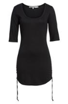 Women's Pam & Gela Ruched Body-con Dress, Size - Black