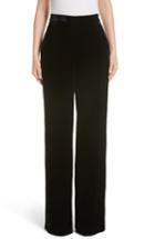 Women's Etro Velvet Wide Leg Pants Us / 42 It - Black