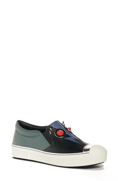 Women's Fendi Faces Skate Sneaker