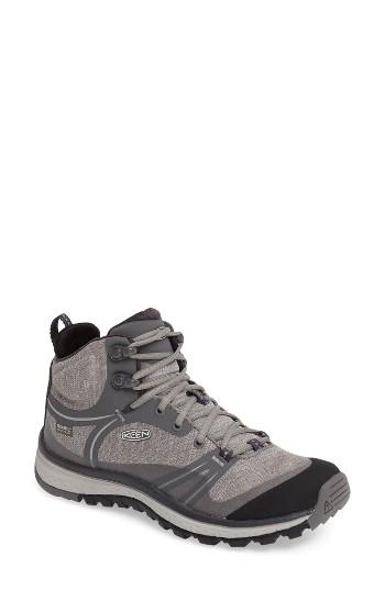 Women's Keen Terradora Waterproof Hiking Boot .5 M - Grey